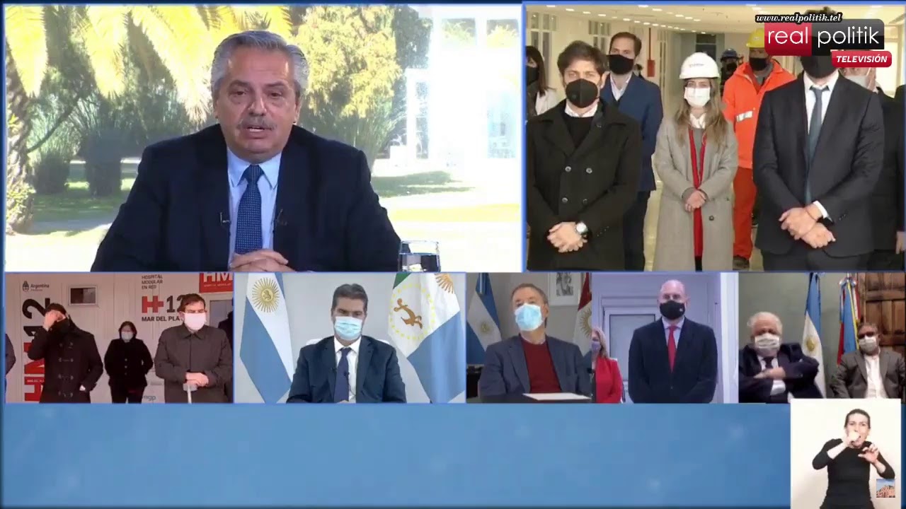 Alberto Fernández inaugura un Hospital en La Matanza para pacientes con coronavirus