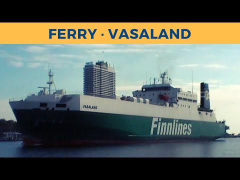 Classic Ferry Video 2005 - Ferry VASALAND, Travemünde (Finnlines)