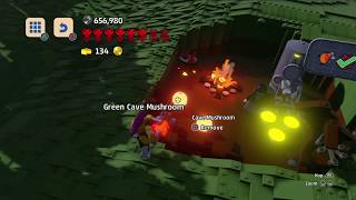 how to get the fire dragon step by step on Lego worlds