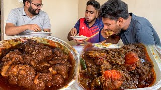 Download lagu Eating Lunch(Rice & Spicy Meat Curry, Prawn Curry) With Friends at Saiful's House mp3