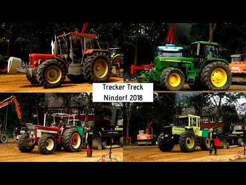Trecker Treck Nindorf 2018 - mit Schlüter, MB-Trac, Case [4K]