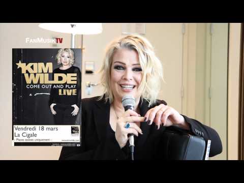 Kim Wilde 17 mars 2011 - extrait interview FanMusik