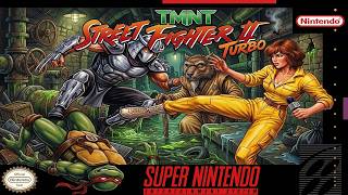TMNT Street Fighter II Turbo — Visual Hack [SNES]