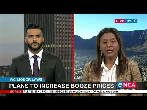 Western Cape alcohol prices could go up