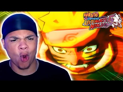Non Boruto Fan Reacts To ALL NARUTO SHIPPUDEN ULTIMATE NINJA 5 ULTIMATE JUTSUS!!