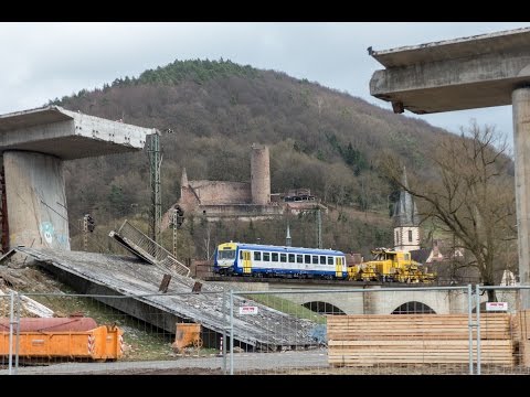 Mainbrücke in Gemünden: So spektakulär läuft der Abriss