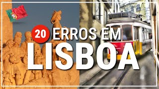 🙋🏻‍♂️ confira 20 ERROS 🚫 que você não deveria cometer em LISBOA 🇵🇹 #238
