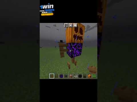 MINECRAFT HAUNTED WITCH STAND THAT YOU CAN TRY IN BORING TIME #shorts #minecraft #trending
