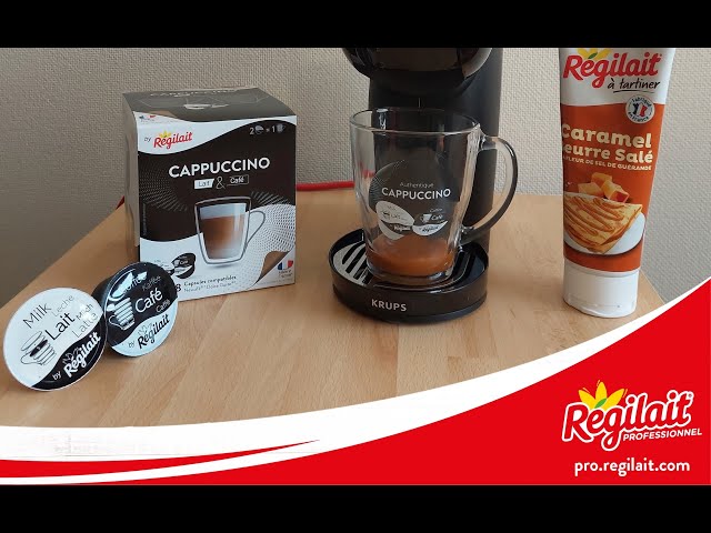 Vídeo relacionado con 16 Cápsulas de Cappuccino Caramel Compatible Nescafe Dolce Gusto - Bebida Soluble Compatible con Cafetera Dolce Gusto