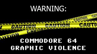 1st Horror Survival Game: Commodore 64's PROJECT FIRESTART