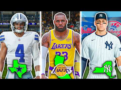 Scoring With ALL 50 States In EVERY Sport!