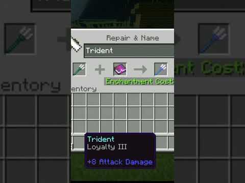How to make Pet Trident in Minecraft.