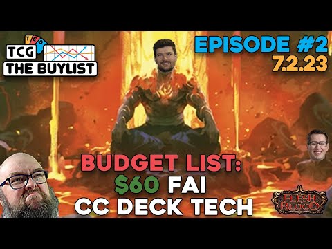 Flesh and Blood Deck Tech: Ep 2 - $60 Budget CC Fai Deck from Pro Player Daniel Rutkowski! #fabtcg