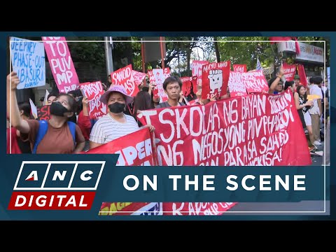 WATCH: Transport groups continue protest vs. PUV Modernization Program on Labor Day ANC