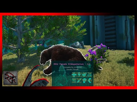 R-Megatherium Taming Pt. 2 - ARK: Survival Evolved (Ep. 20)