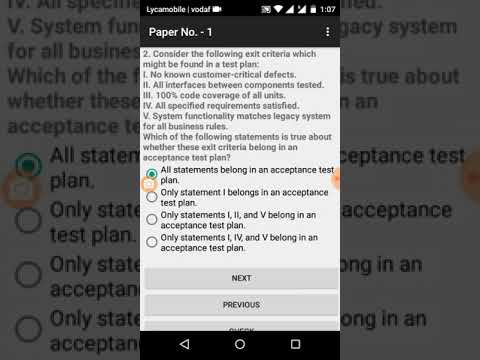 ISTQB, CSTE Preparation Papers Video