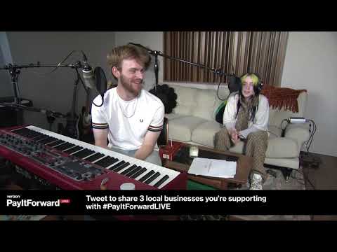 Billie Eilish and Finneas  Verizon Pay It Forward