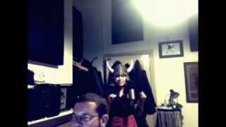 Recording with Jamima Jonez & Johnny Hooves