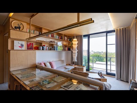 NEVER TOO SMALL: Architect’s DIY Beachside Apartment, Sydney 51sqm/549sqft