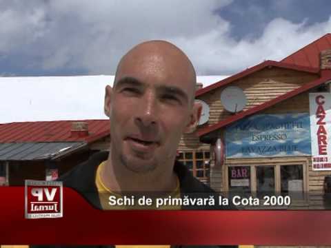 Schi de primăvară la Cota 2000