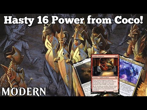 Coco = 13 Hasty Power?! | Greasefang | SNC Modern | MTGO