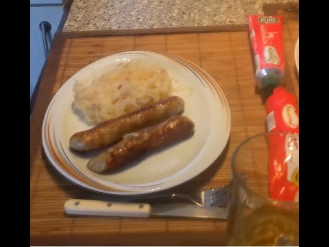 Kunst und Kochen - Teil 19 - Fränkische Bratwürste mit Sauerkraut