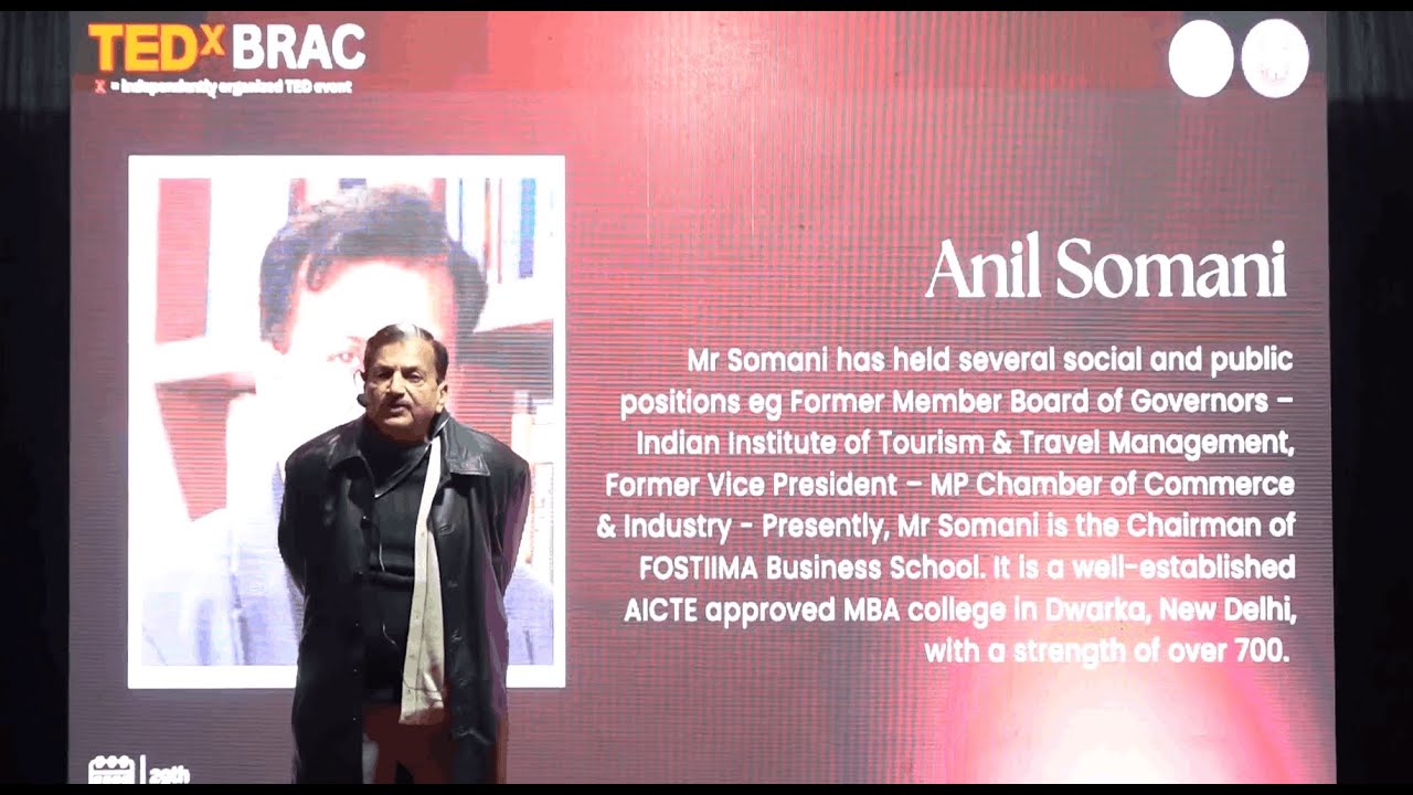 The Power of Alternatives: Navigating Life's Upward Trajectory | Anil Somani | TEDxBRAC