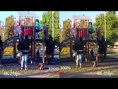 EKEN H9S vs Gopro Hero 4 Black Action POV cameras comparison 4K