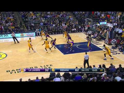 Ronnie Price Highlights Lakers vs. Pacers 12.15.2014 - 5 Points, 1 Assist