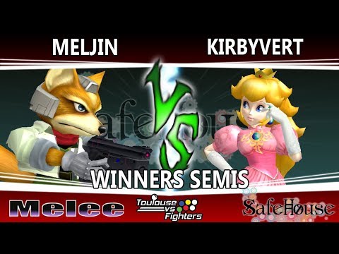 Melee Ranking @ Safehouse 1 : Winners Semis Bo5 - Meljin (Fox) vs Kirbyvert (Peach)