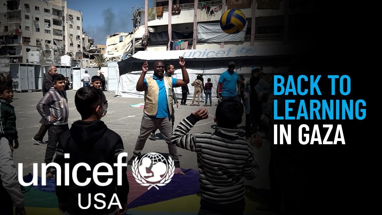 Getting Gaza's Children Back to Learning