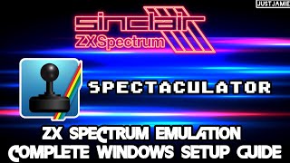 Spectaculator☆Spectrum Emulation Setup Guide  #spectaculator #zxspectrum #emulator