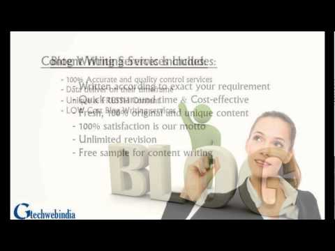 Blog writing and posting services, pan india, business indus...