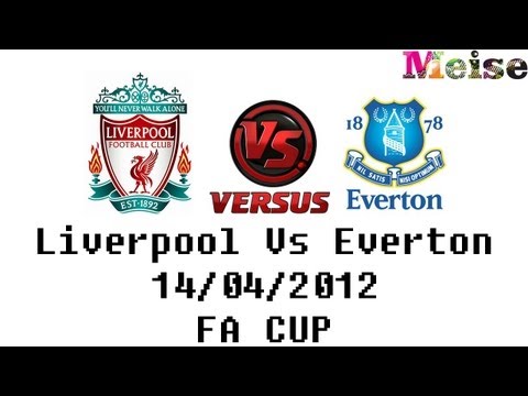 Football Analysis - Liverpool Vs Everton FA Cup 2-1 Jelavic, Suarez & Carroll Goals - 14/04/2012