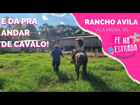 DIVERSÃO, GASTRONOMIA E ENTRETENIMENTO NO RANCHO AVILA, VILA MARIA-RS