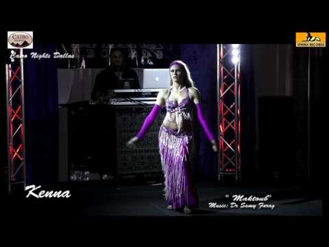 Cairo Nights Dallas Kenna dancing to " Maktoub"