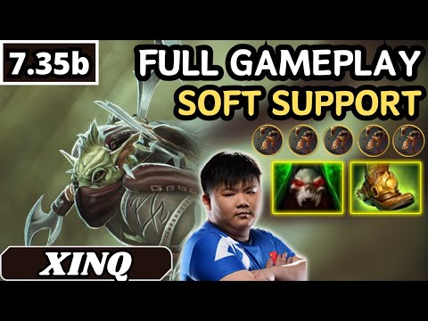 10900 AVG MMR - Xinq BOUNTY HUNTER Soft Support Gameplay - Dota 2 Full Match Gameplay