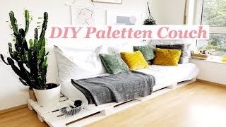 Paletten Couch selber bauen - Anleitung