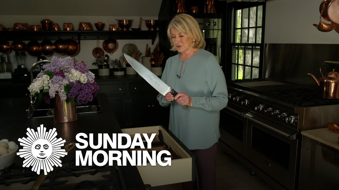 Martha Stewart's re-organized kitchen - YouTube