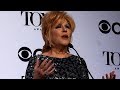 'Bette Midler for President!' Tony Awards 2017 backstage - GoldDerby / Gold Derby 'Bette Midler for President!' Tony Awards 2017 backstage