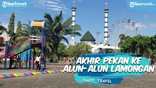 Asyiknya Akhir Pekan di Alun-Alun Lamongan, Bisa Ajak Anak Bermain hingga Berburu Kuliner