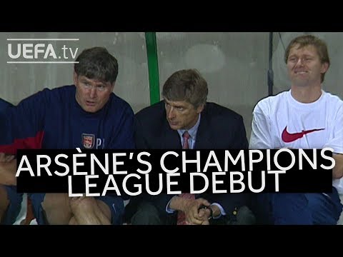 WENGER CHAMPIONS LEAGUE DEBUT