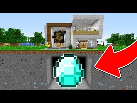 EVİMİN ALTINDA DEV ELMAS BULDUM! 😱 - Minecraft