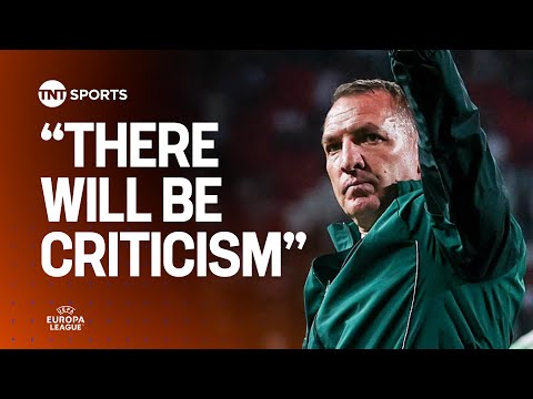 Brendan Rodgers reflects on Celtic's hard-fought draw against Red Star Belgrade 🟢 #UEL