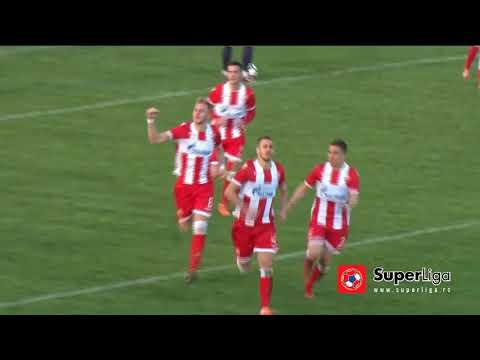 Super liga 2017/18: 29.Kolo: MLADOST – CRVENA ZVEZDA 2:5 (1:2)