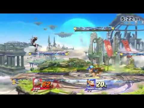Laf. Sm4sh Bi-Weekly 2 - Frost (Sheik/ZSS) vs. Co-op (Diddy Kong)