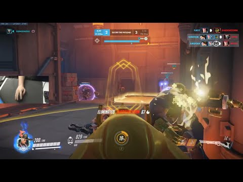 Overwatch Surefour Switching To Ashe And Goes Insane!