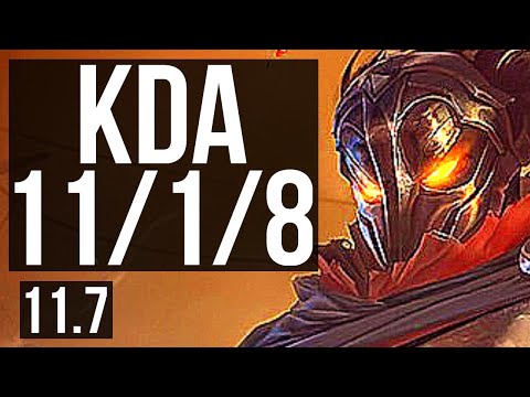 VIKTOR vs AHRI (MID) | 11/1/8, Godlike, 300+ games | EUW Master | v11.7