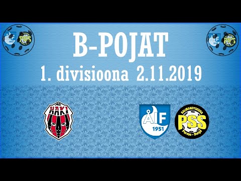 AC Haki - ÅIF/PSS (B-pojat 1.Divisioona 2.11.2019)