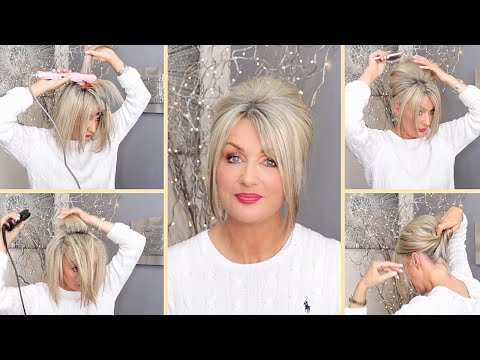 Updo That Last For Days (Short, Fine Hair) / How I Put...